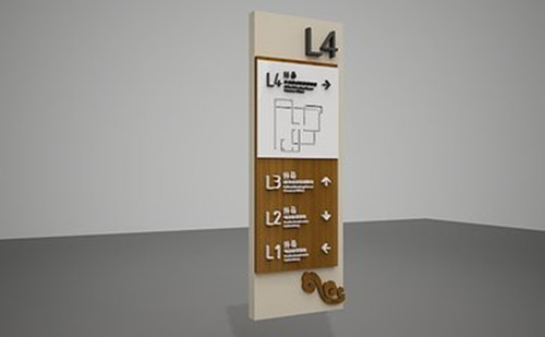 精星標識|設計商場標識牌需要考慮的幾大要素